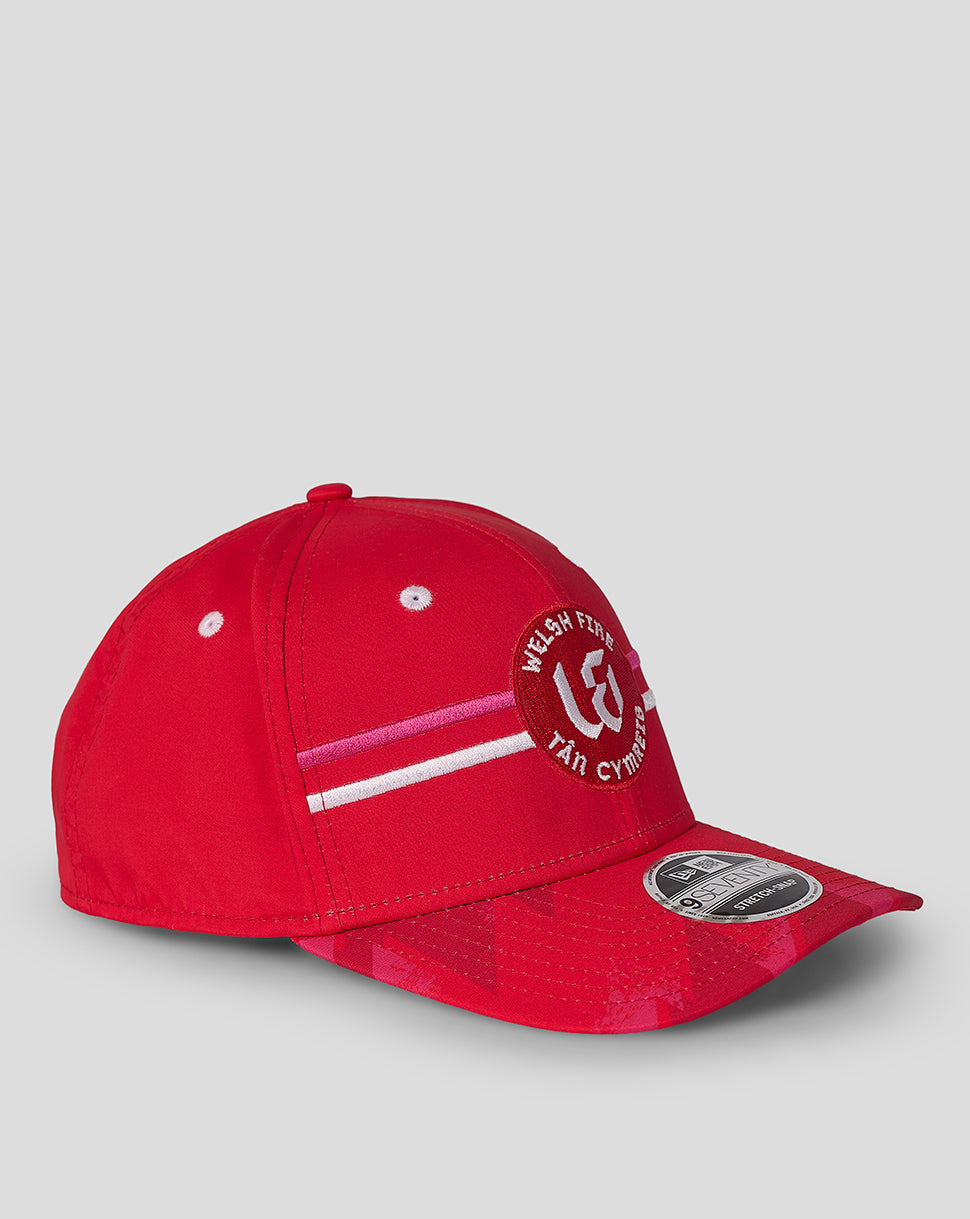 Welsh Fire New Era Unisex All Over Print 9Seventy Cap - Red