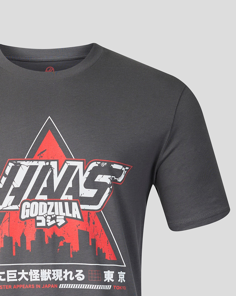 Unisex Godzilla Tokyo X Haas T-Shirt - Anthracite - Anthracite
