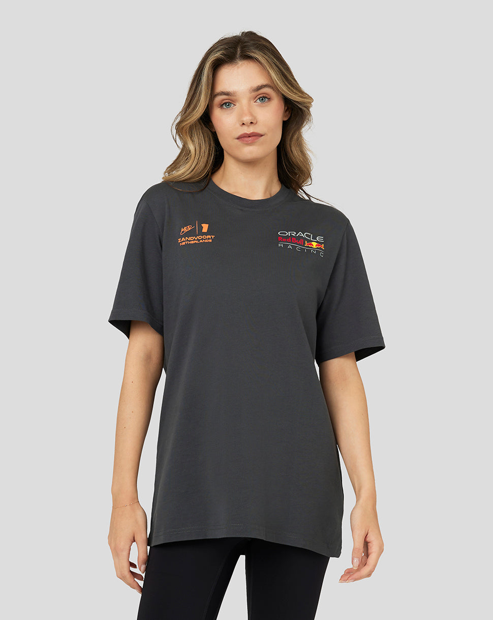 ORACLE RED BULL RACING UNISEX SHORT SLEEVE T-SHIRT RACE - ASPHALT - Asphalt