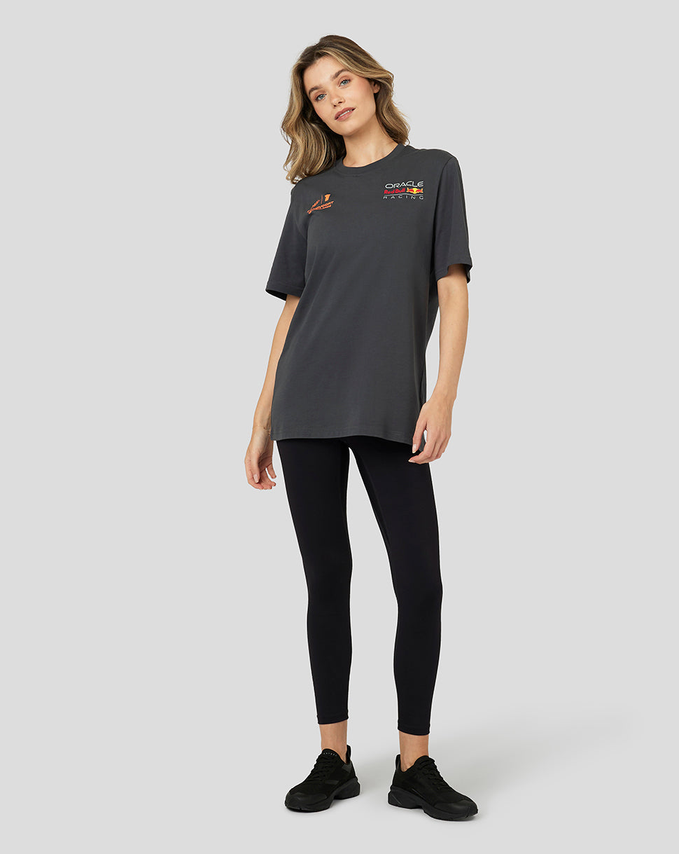 ORACLE RED BULL RACING UNISEX SHORT SLEEVE T-SHIRT RACE - ASPHALT - Asphalt