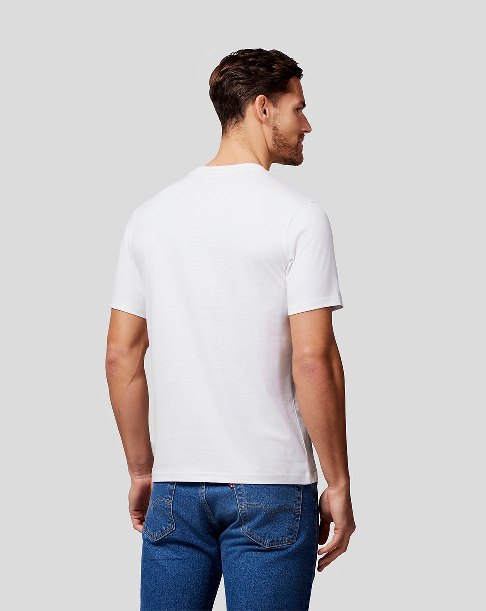 Oracle Red Bull Racing Unisex Max Expression Tee - Bright White - Bright White