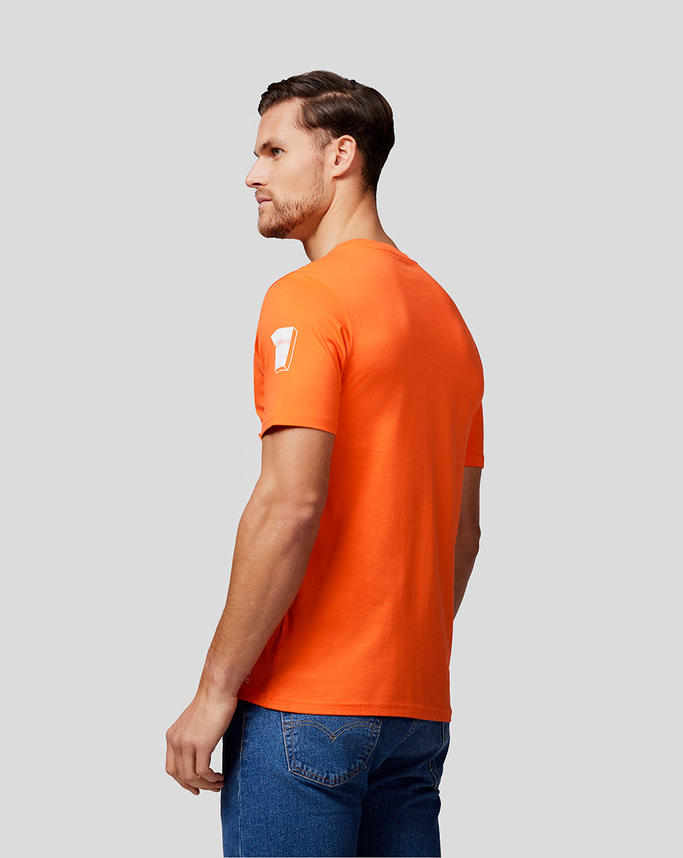Oracle Red Bull Racing Unisex Max Expression Tee - Exotic Orange - Exotic Orange
