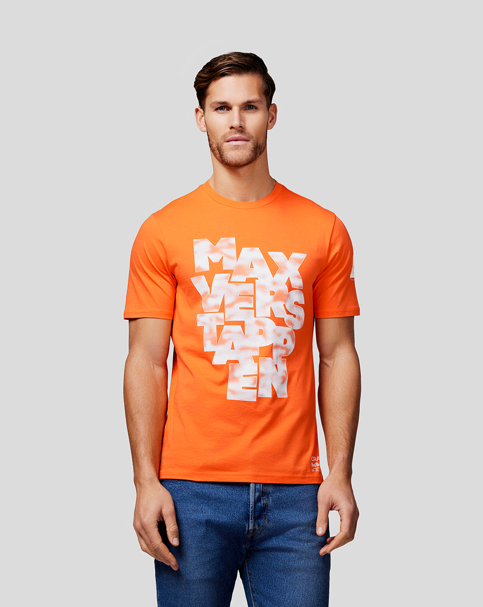 Oracle Red Bull Racing Unisex Max Expression Tee - Exotic Orange - Exotic Orange