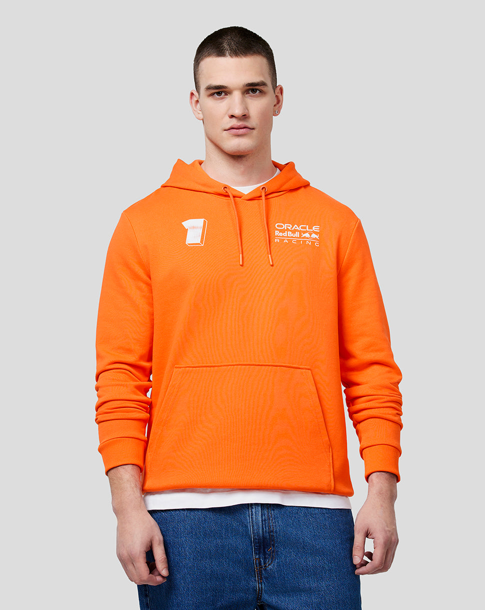 Oracle Red Bull Racing Unisex Max Expression Hoodie – Exotisch oranje - Exotic Orange