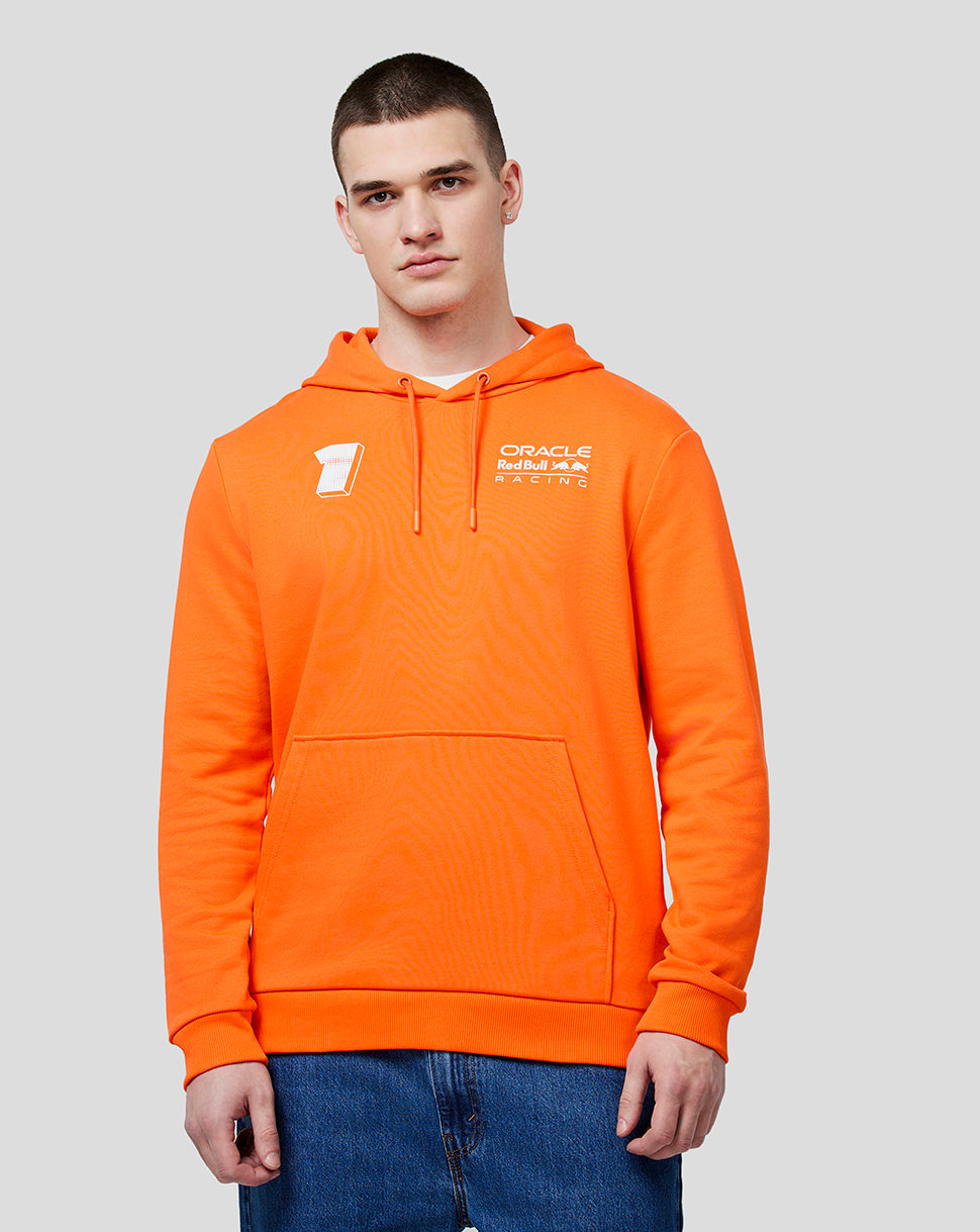 Oracle Red Bull Racing Unisex Max Expression Hoodie – Exotisch oranje - Exotic Orange