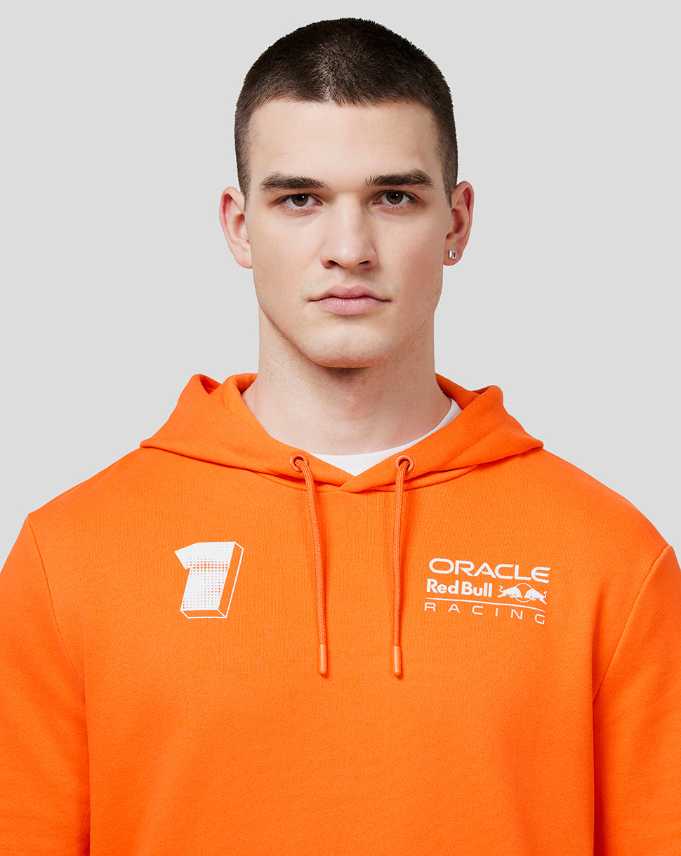 Oracle Red Bull Racing Unisex Max Expression Hoodie – Exotisch oranje - Exotic Orange