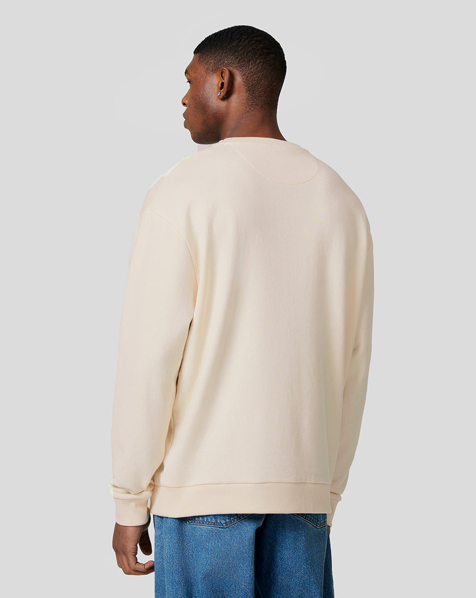 Oracle Red Bull Racing Unisex Tonal Oversized Rundhals – Ecru - Ecru