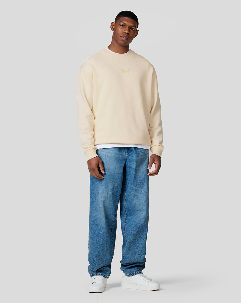 Oracle Red Bull Racing Unisex Tonal Oversized Rundhals – Ecru - Ecru