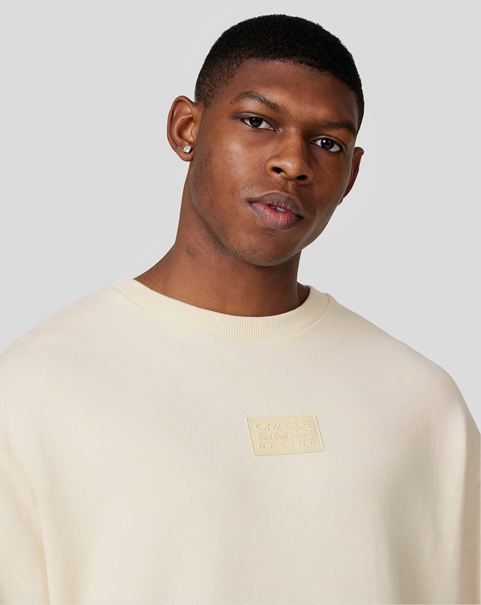 Oracle Red Bull Racing Unisex Tonal Oversized Rundhals – Ecru - Ecru