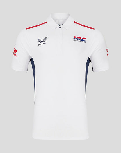 Unisex Honda Hrc Polo Shirt - White