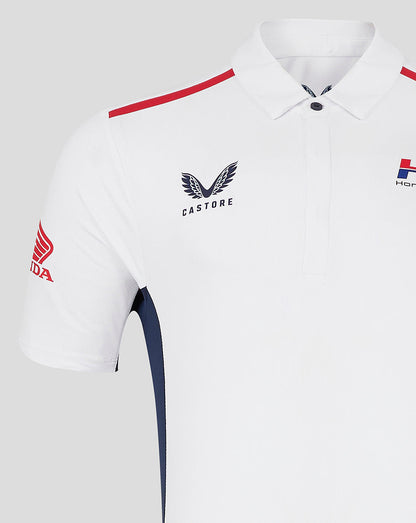 Unisex Honda Hrc Polo Shirt - White