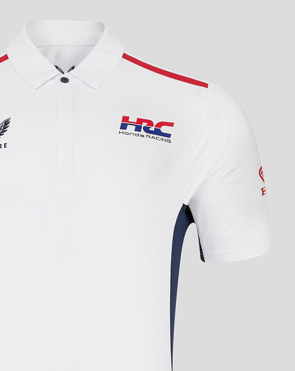 Unisex Honda Hrc Polo Shirt - White