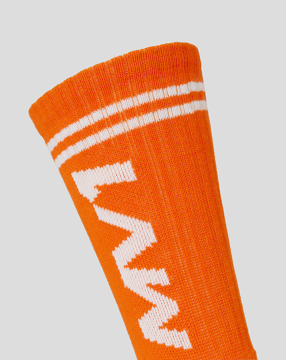 Oracle Red Bull Racing Unisex Mv Driver Sokken – Exotisch oranje - Exotic Orange