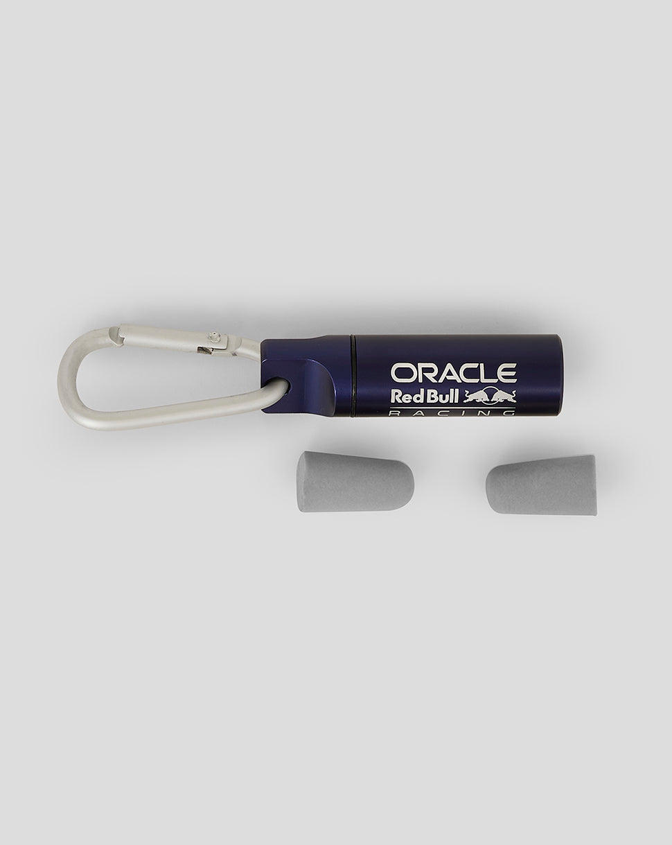 Oracle Red Bull Racing Unisex Ear Plug Canister Keyring & Earplugs - Night Sky - Night Sky