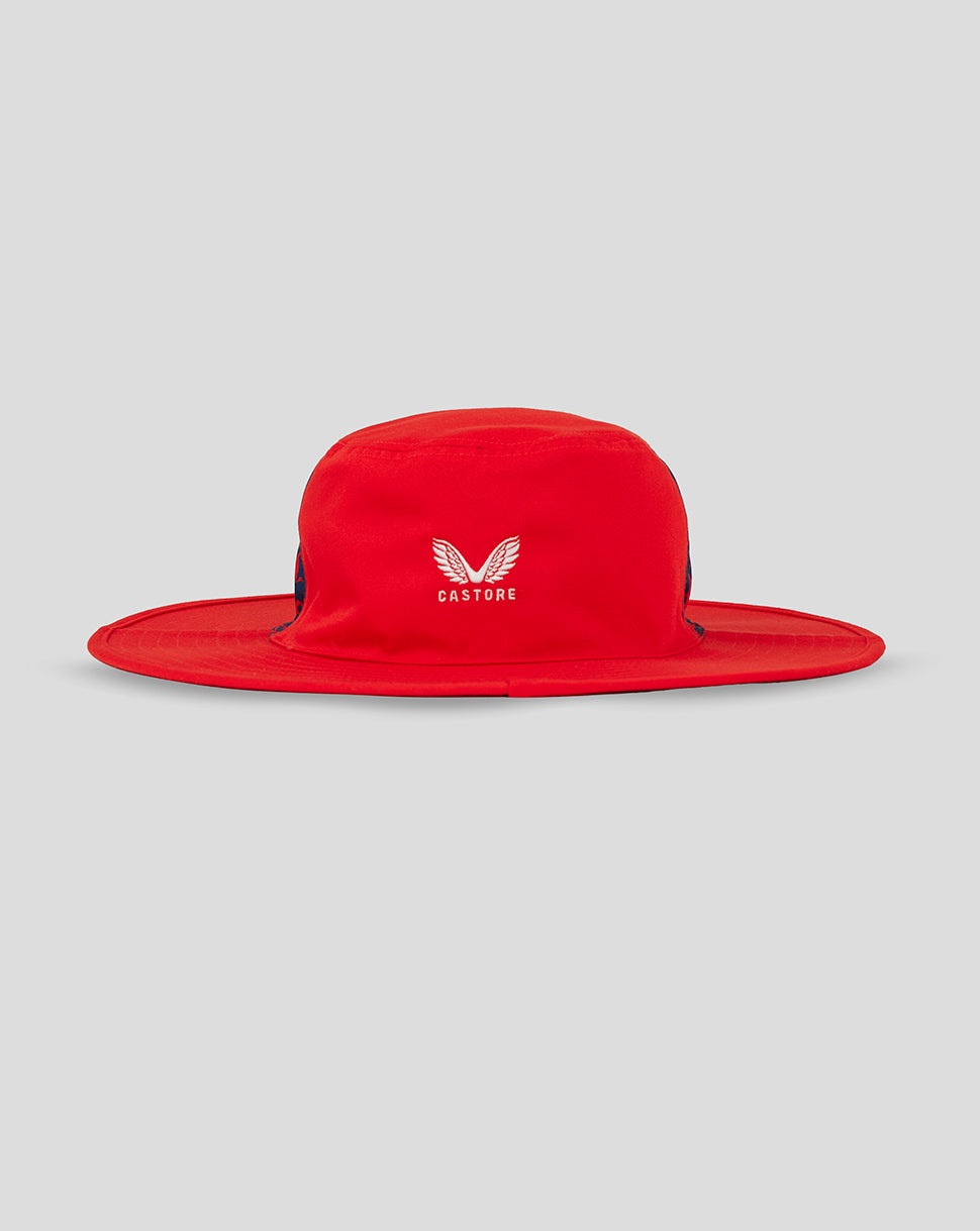 England Cricket 24/25 T20 Wide Brim Hat - Red