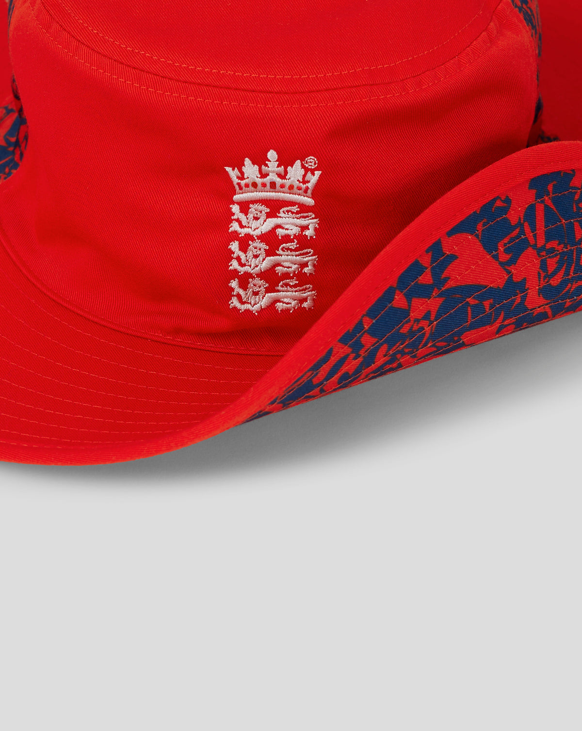 England Cricket 24/25 T20 Wide Brim Hat - Red