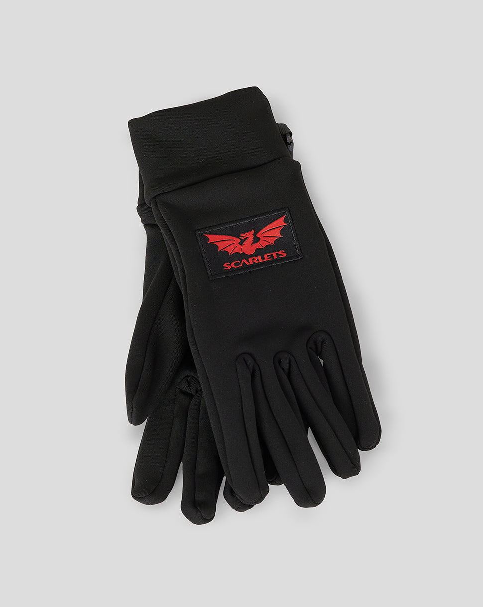 Scarlets 23/24 Polar Fleece Handschuhe - Weiss