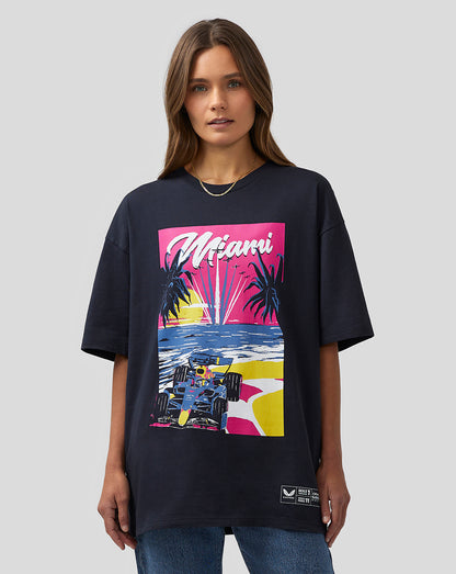 Oracle Red Bull Racing Unisex Miami Short Sleeve Oversized T-Shirt