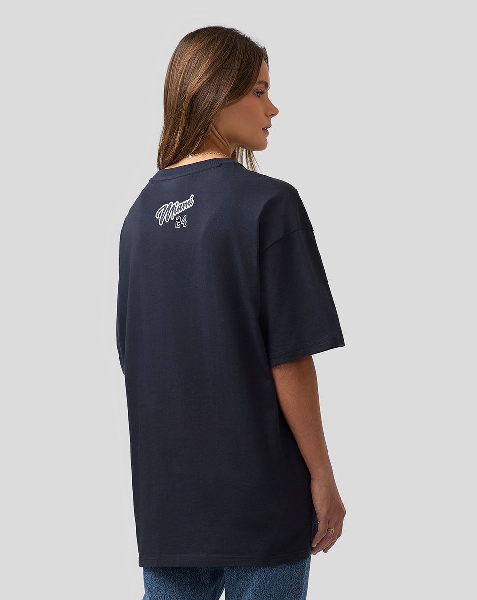 Oracle Red Bull Racing Unisex Miami Short Sleeve Oversized T-Shirt