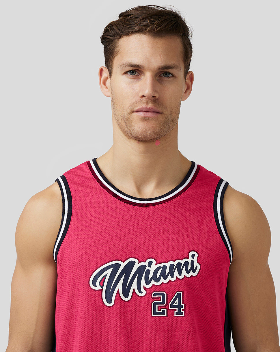 Oracle Red Bull Racing Unisex Miami Basketball Jersey - Beetroot Purple
