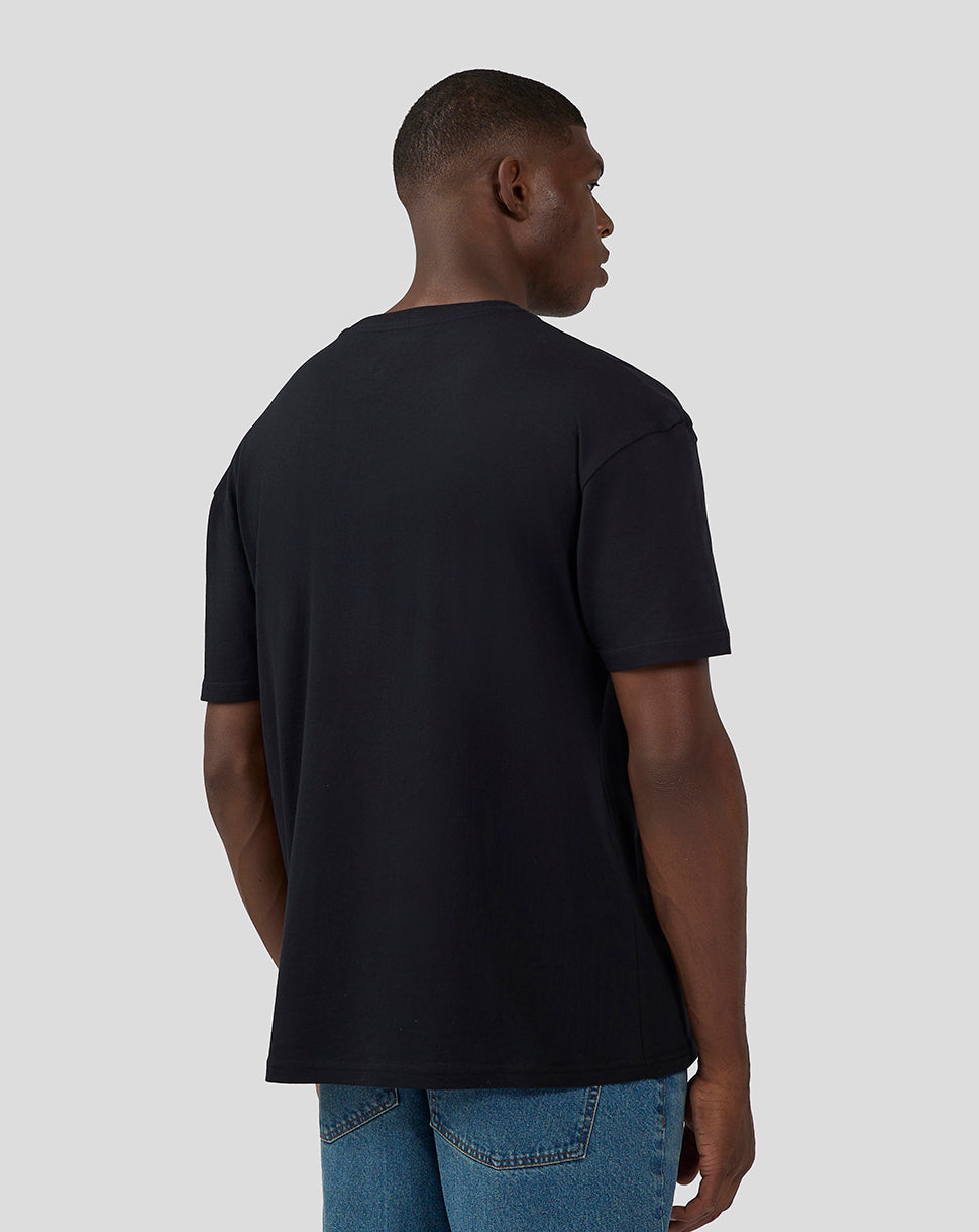 Oracle Red Bull Racing Unisex Las Vegas Kurzarm-T-Shirt - Caviar Black
