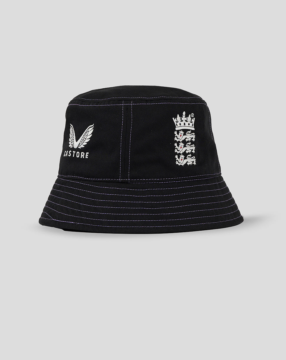 England Cricket 24/25 trainings bucket hat - Zwart