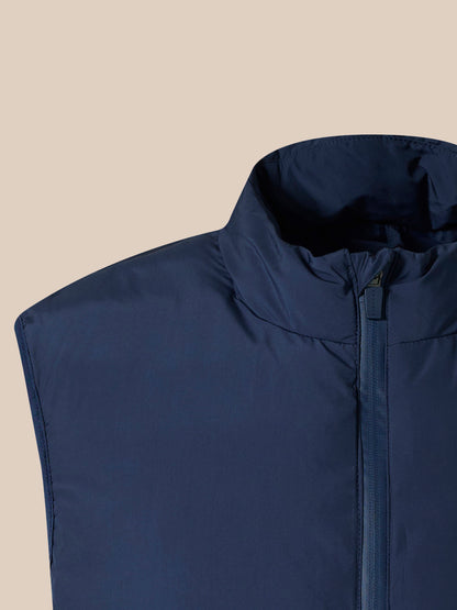 Padded Unisex Gilet - Navy