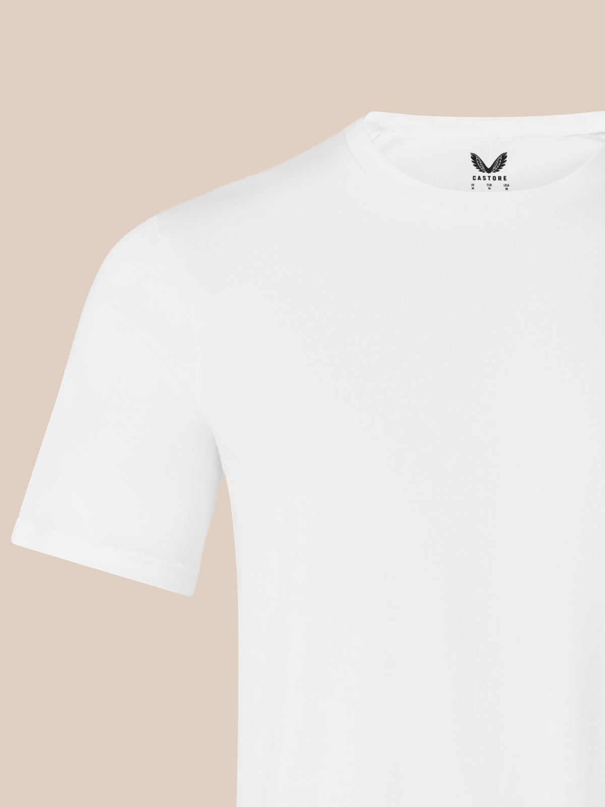 Unisex Short Sleeve Cotton T-Shirt - White - White