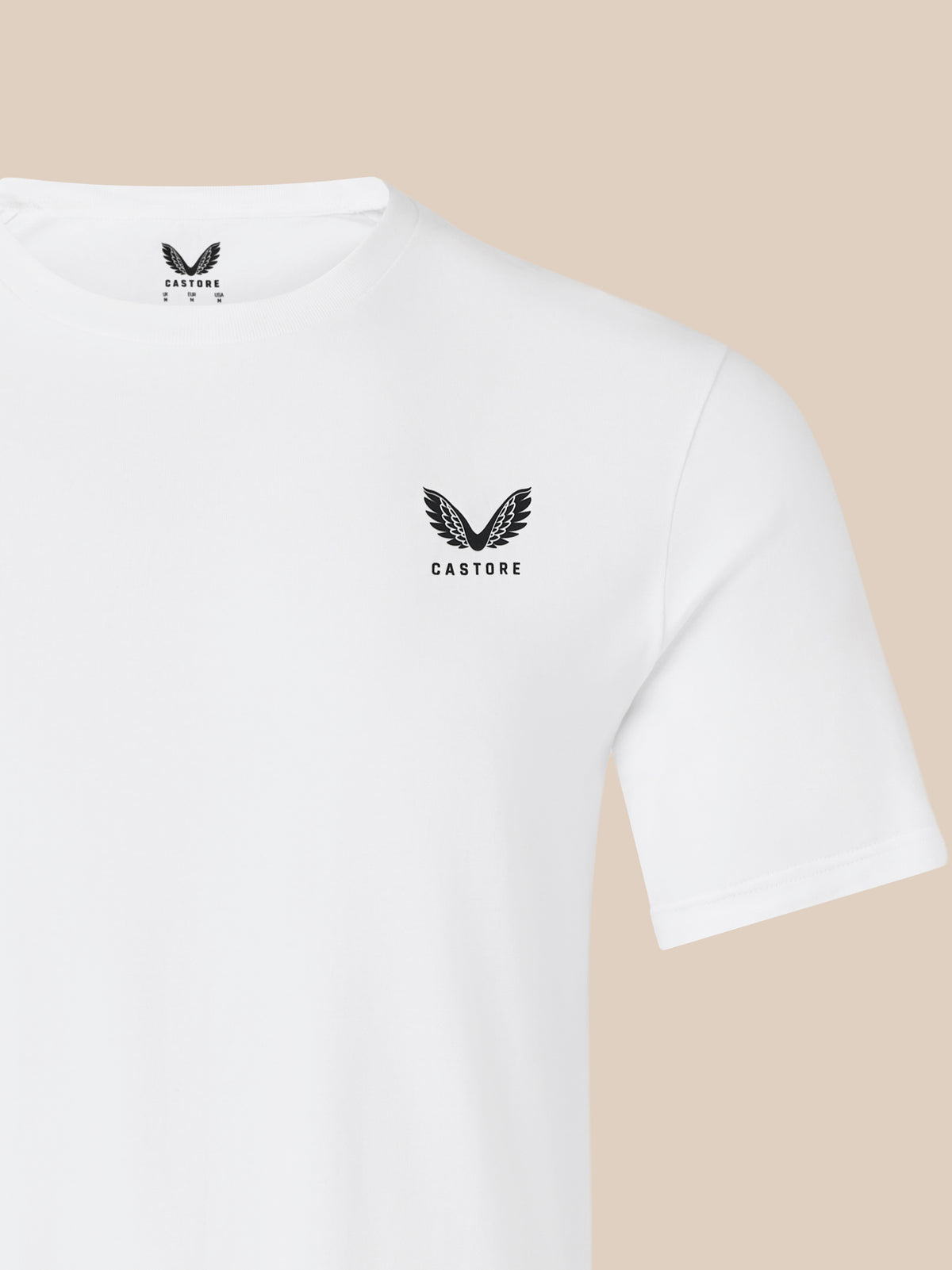 Unisex Short Sleeve Cotton T-Shirt - White - White
