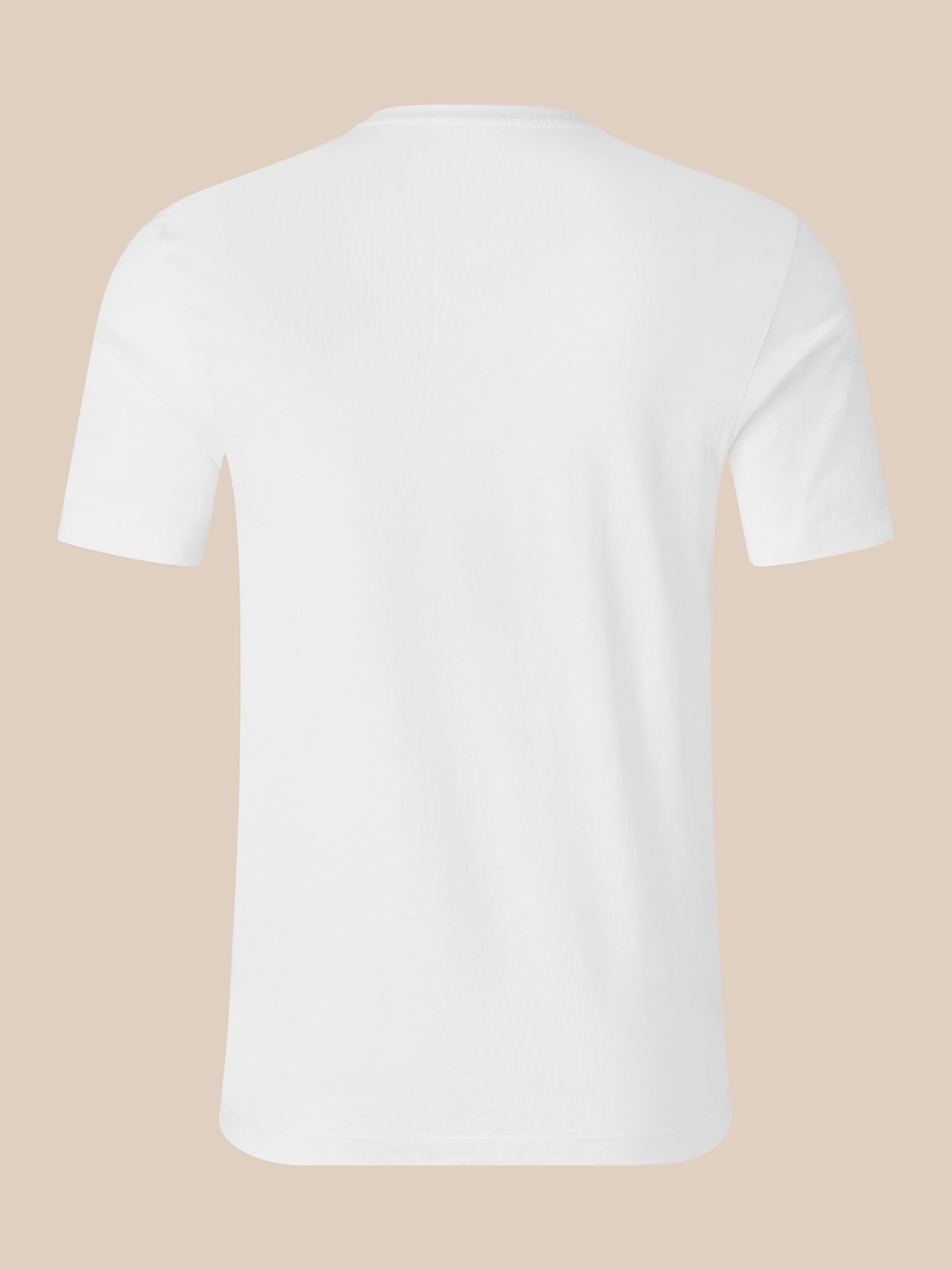 Unisex Short Sleeve Cotton T-Shirt - White
