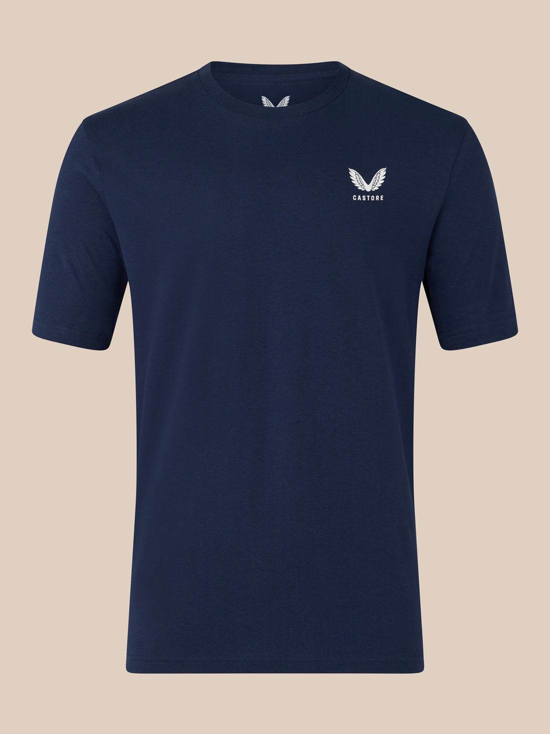Unisex Short Sleeve Cotton T-Shirt - Navy - Navy