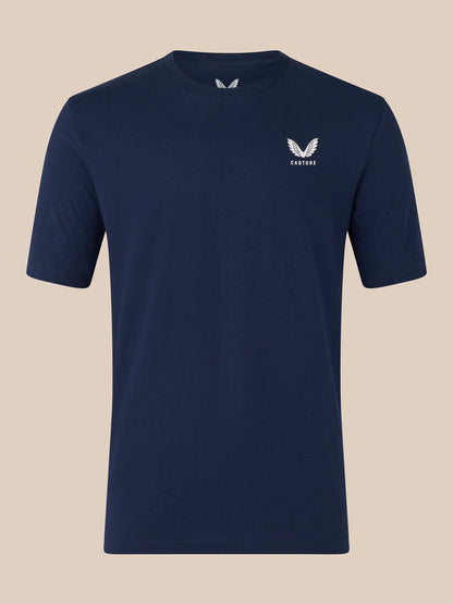 Unisex Short Sleeve Cotton T-Shirt - Navy