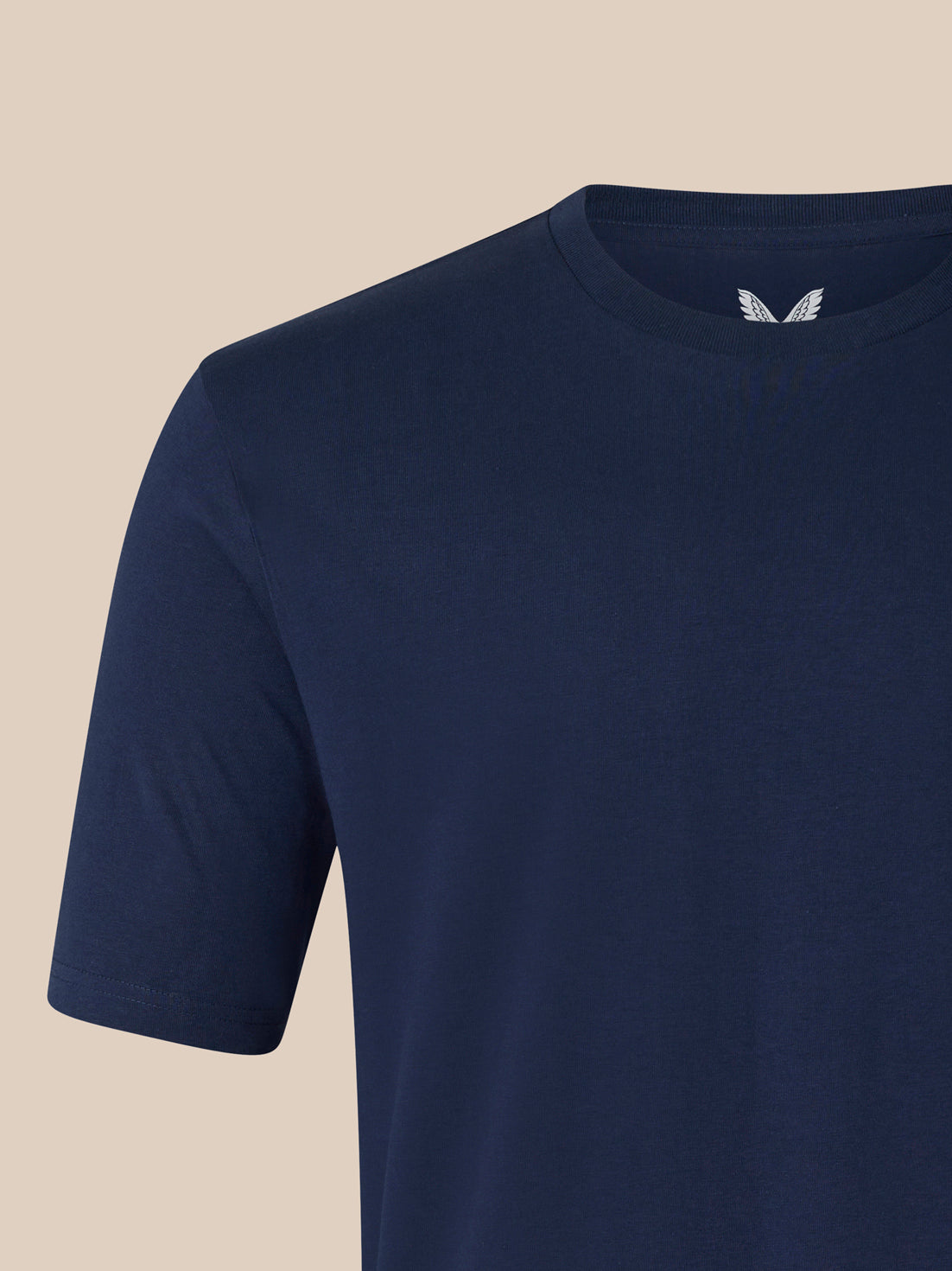 Unisex Short Sleeve Cotton T-Shirt - Navy - Navy