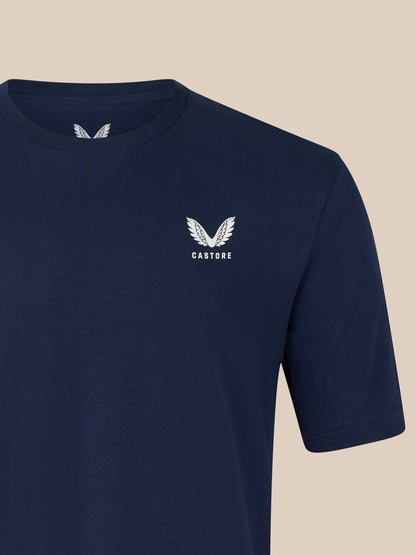 Unisex Short Sleeve Cotton T-Shirt - Navy
