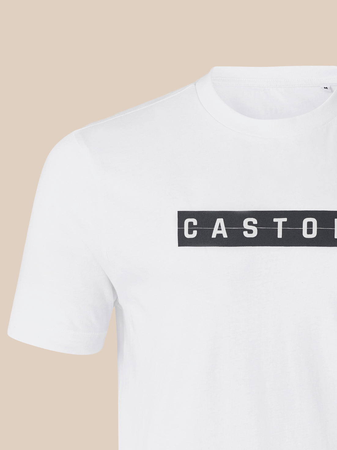 Unisex Short Sleeve Cotton T-Shirt - Brilliant White
