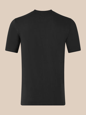 Unisex Short Sleeve Cotton T-Shirt - Black