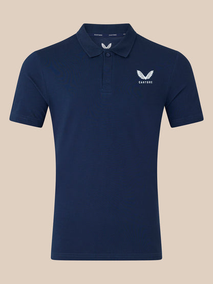 Unisex Short Sleeve Cotton Polo - Navy