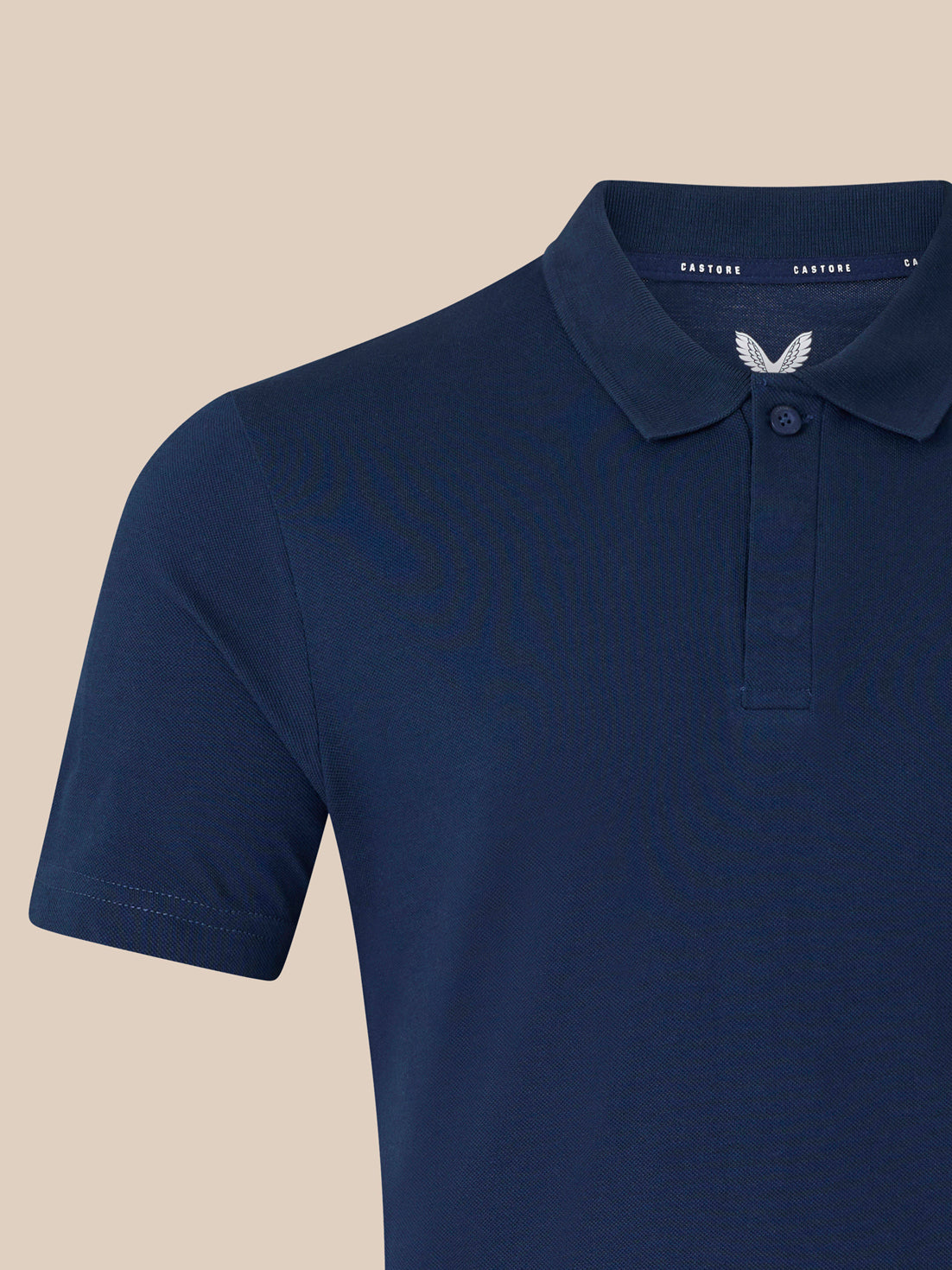 Unisex Short Sleeve Cotton Polo - Navy