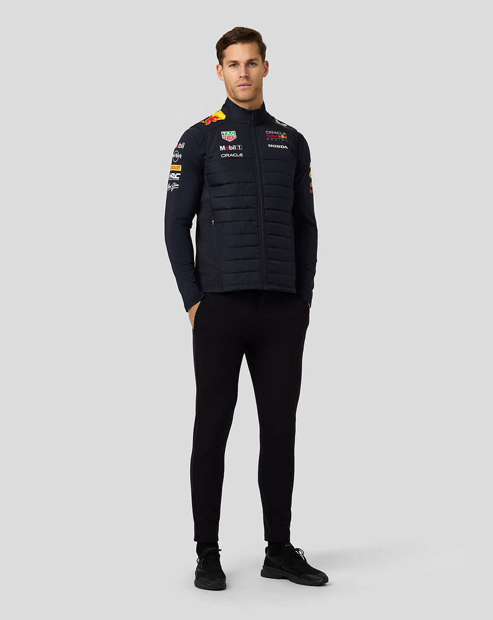 Oracle Red Bull Racing Unisex Teamline Hybrid Gilet - Night Sky - Night Sky