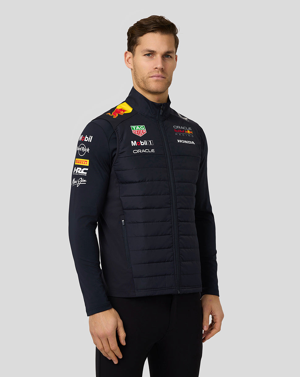 Oracle Red Bull Racing Unisex Teamline Hybrid Gilet - Night Sky - Night Sky