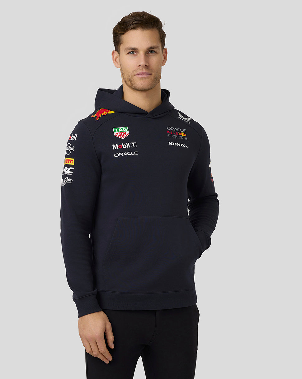 Oracle Red Bull Racing Unisex Teamline Pullover Hoodie - Night Sky - Night Sky