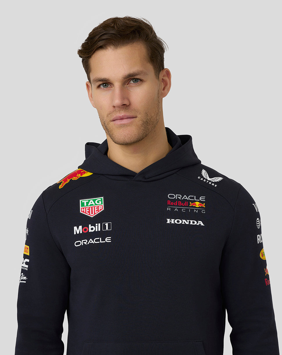 Oracle Red Bull Racing Unisex Teamline Pullover Hoodie - Night Sky - Night Sky