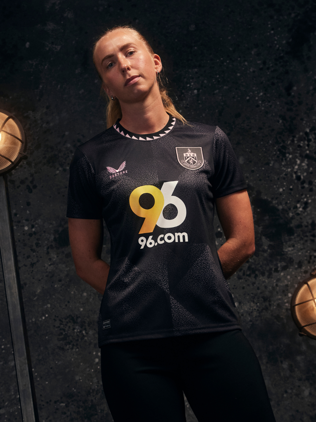 Camiseta Burnley FC 24/25 Mujer Visitante - Caviar