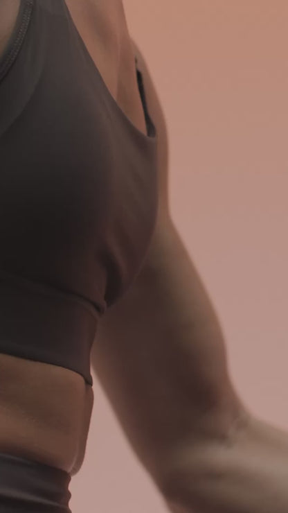 Zone Training Leggings - Brown