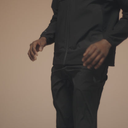 Flex Winterised Woven Joggers - Black