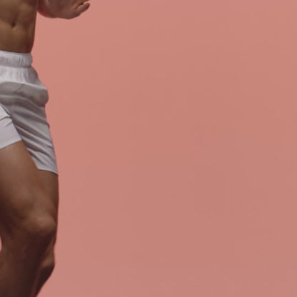 Men’s Apex 6" Shorts w/ Inner Brief - White