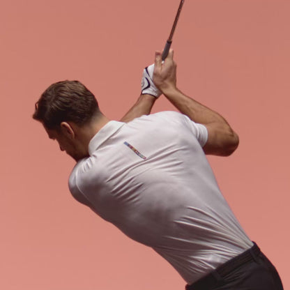 Men’s x Paul Smith Performance Engineered Knit Polo Top - Off White