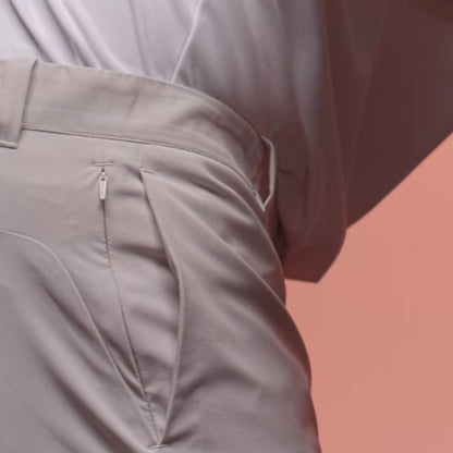 Men’s Golf Trousers - Cream