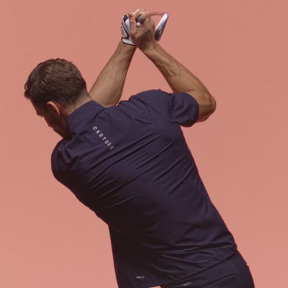 Men’s Golf Short Sleeve Movement Top - Navy