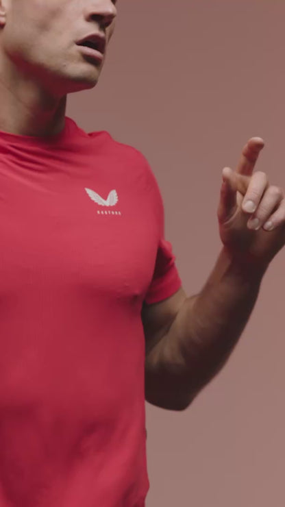 Apex Training T-Shirt - Poppy